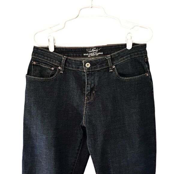 LEVIS Women’s Bold Curve Classic Jeans Bootcut Jeans Med Wash Mid Rise Size 12 - Picture 2 of 15